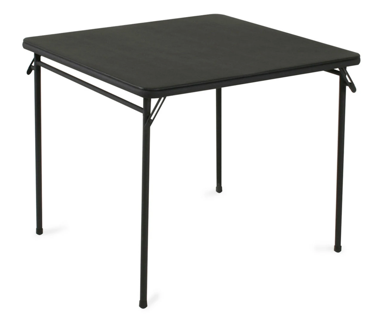 Black Square Folding Table, (34" X 34") 1 Black Square Folding Table, (34" X 34")