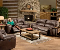 Stallion Brown Snuggle Up Recliner 10 Stallion Brown Snuggle Up Recliner -Best Furniture Store 810182518 810182519 810168898