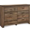 Trinell 6-Drawer Dresser