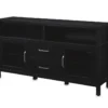 Black TV Media Stand