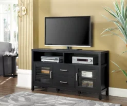 Black TV Media Stand -Best Furniture Store 810344693 3