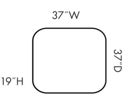 Fallston Slate Ottoman -Best Furniture Store 810348751 5