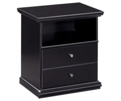 Maribel Black Nightstand -Best Furniture Store 810363205 6