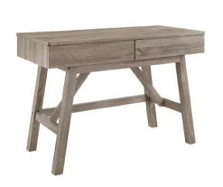 Margo Gray 2-Drawer Wood Desk -Best Furniture Store 810386284 A0 1
