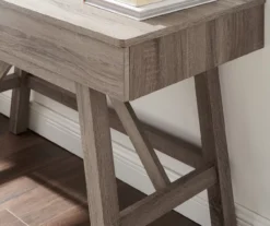 Margo Gray 2-Drawer Wood Desk -Best Furniture Store 810386284 A0 8