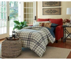 Absalom Natural Chenille Pouf -Best Furniture Store 810389289 2