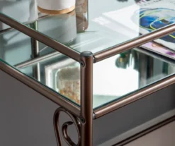 Heather Metal Adjustable Mirror Vanity Set With Stool -Best Furniture Store 810389409 A8 8