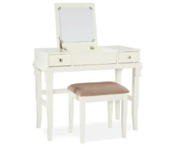 Martha Mirror Vanity Set With Stool -Best Furniture Store 810389524 2 1