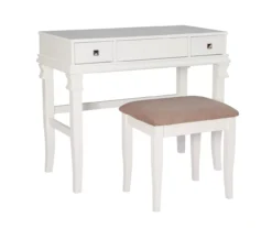 Martha Mirror Vanity Set With Stool -Best Furniture Store 810389524 A0 2