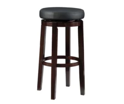29" Clea Black Pub Barstool -Best Furniture Store 810389526 A0 1 1