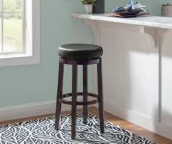 29" Clea Black Pub Barstool -Best Furniture Store 810389526 B0 1 1