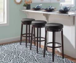 29" Clea Black Pub Barstool -Best Furniture Store 810389526 B0 2 1