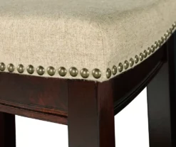 31" Clay Walnut Pub Barstool -Best Furniture Store 810389530 3