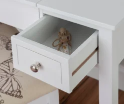 Butterfly Mirror Vanity Set With Stool -Best Furniture Store 810389543 A8 9