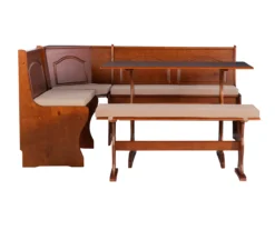 Beige Microfiber Cushion Set For Breakfast Nook 20 Beige Microfiber Cushion Set For Breakfast Nook -Best Furniture Store 810389546 A8 4