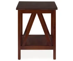 Rockford Antique Tobacco End Table -Best Furniture Store 810389562 3