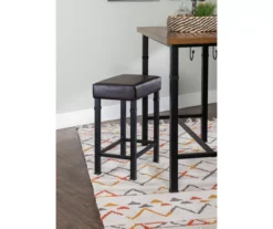 Luke Industrial 3-Piece Pub Table Set With Hooks 21 Luke Industrial 3-Piece Pub Table Set With Hooks -Best Furniture Store 810389576 A0 8