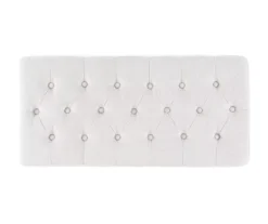 Marie Platinum Padded Glam Acrylic Bench 15 Marie Platinum Padded Glam Acrylic Bench -Best Furniture Store 810389624 A4