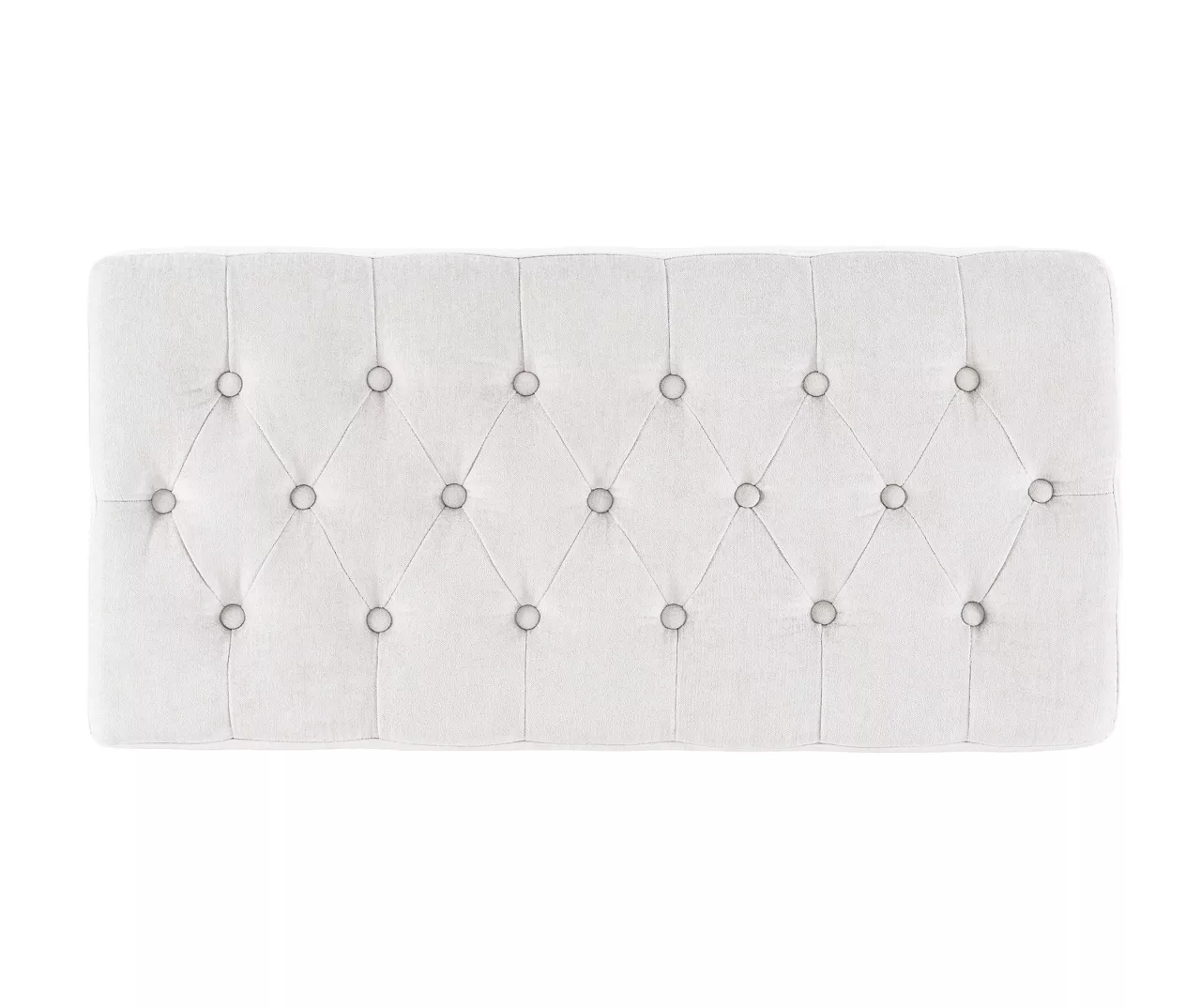 Marie Platinum Padded Glam Acrylic Bench 7 Marie Platinum Padded Glam Acrylic Bench - Image 7