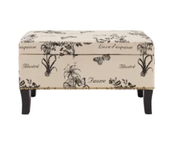 Claudia Botanical Storage Ottoman -Best Furniture Store 810389625 A0 2