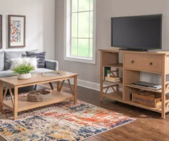 Rockford Rustic Gray 5-Shelf TV & Media Center 23 Rockford Rustic Gray 5-Shelf TV & Media Center -Best Furniture Store 810389684 A0 10