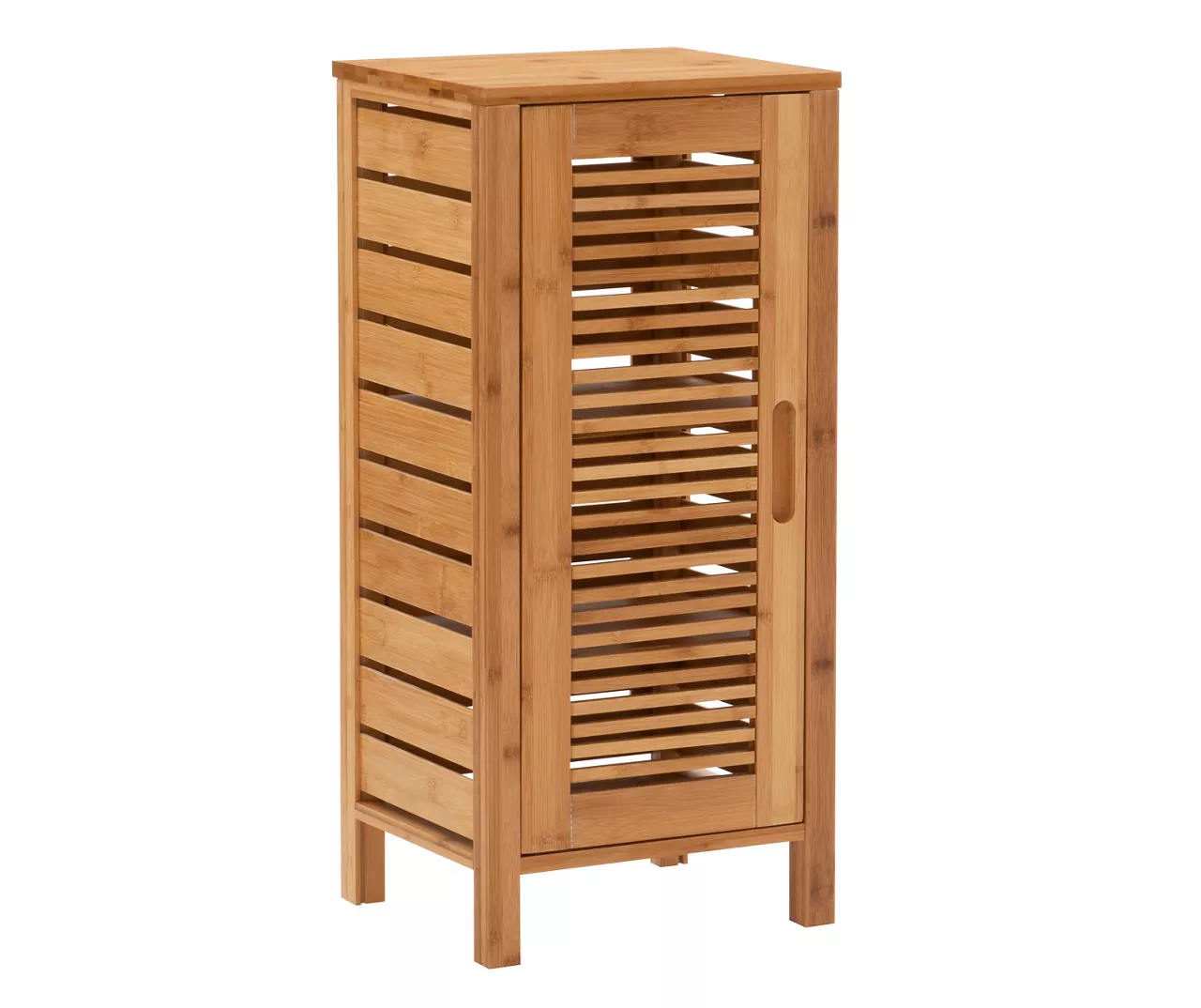 Pierce Bamboo Single Door Floor Cabinet 5 Pierce Bamboo Single Door Floor Cabinet - Image 5
