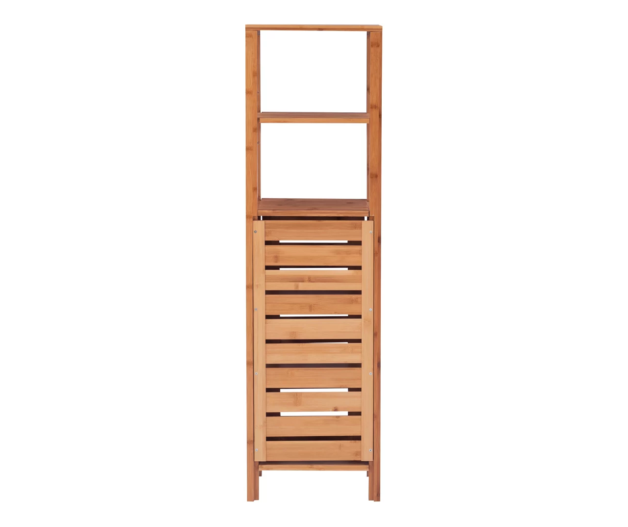 Pierce Bamboo 5-Shelf Mid Cabinet 8 Pierce Bamboo 5-Shelf Mid Cabinet - Image 8