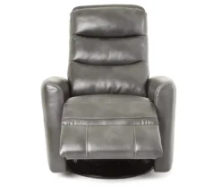 Real Living Bolero Faux Leather Swivel Glider Recliner -Best Furniture Store 810394206 3