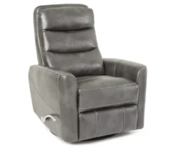 Real Living Bolero Faux Leather Swivel Glider Recliner -Best Furniture Store 810394206 5