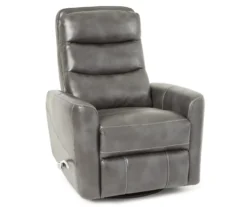 Real Living Bolero Faux Leather Swivel Glider Recliner -Best Furniture Store 810394206 7