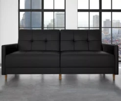 Ameriwood Avianna Faux Leather Coil Futon -Best Furniture Store 810405140 4