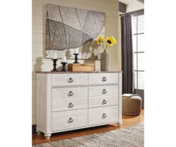 Willowton Whitewash Dresser -Best Furniture Store 810406133 4