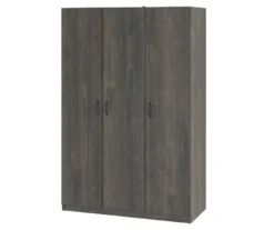 Rodeo Weathered Oak 3-Door Wardrobe -Best Furniture Store 810409561 31