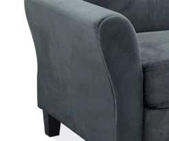 Hayward Gray Armchair -Best Furniture Store 810413820 2