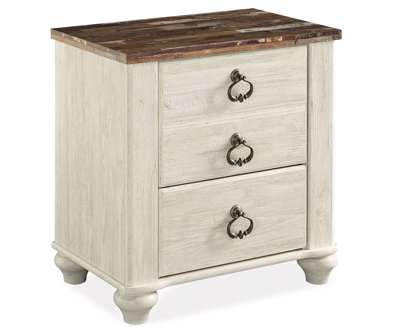 Willowton Whitewash Nightstand 1 Willowton Whitewash Nightstand