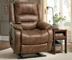 Signature Design By Ashley Yandel Power Lift Recliner -Best Furniture Store 810431471 2