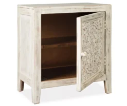 Fossil Ridge White Accent Cabinet -Best Furniture Store 810431483 3