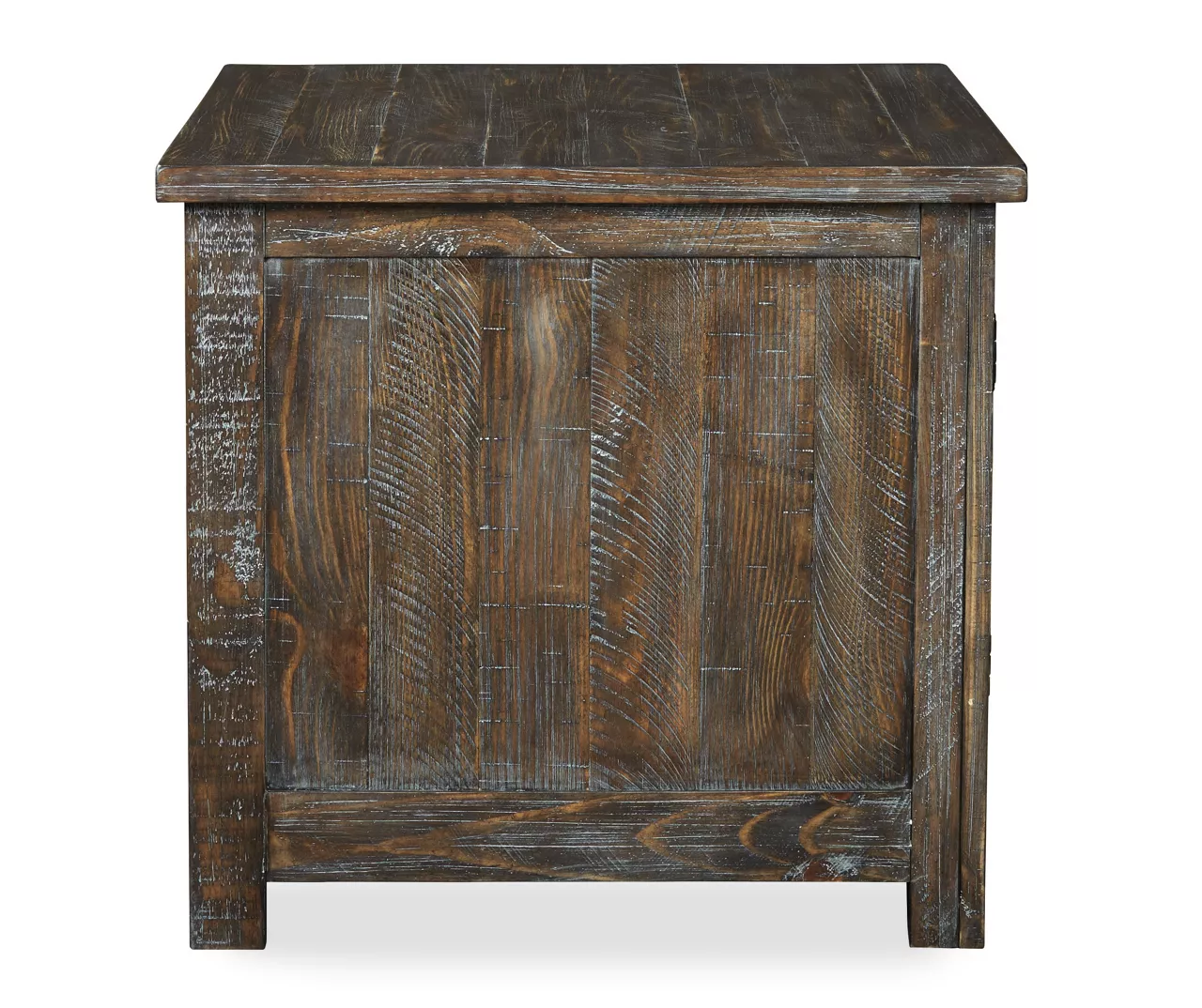 Danell Ridge Brown 2-Door End Table 4 Danell Ridge Brown 2-Door End Table - Image 4