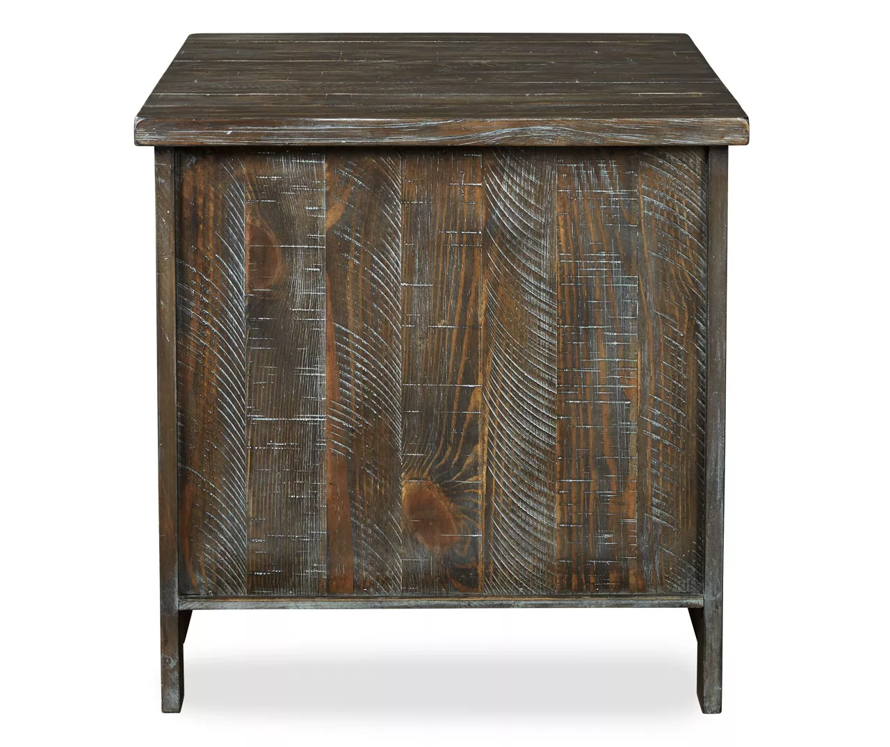 Danell Ridge Brown 2-Door End Table 5 Danell Ridge Brown 2-Door End Table - Image 5