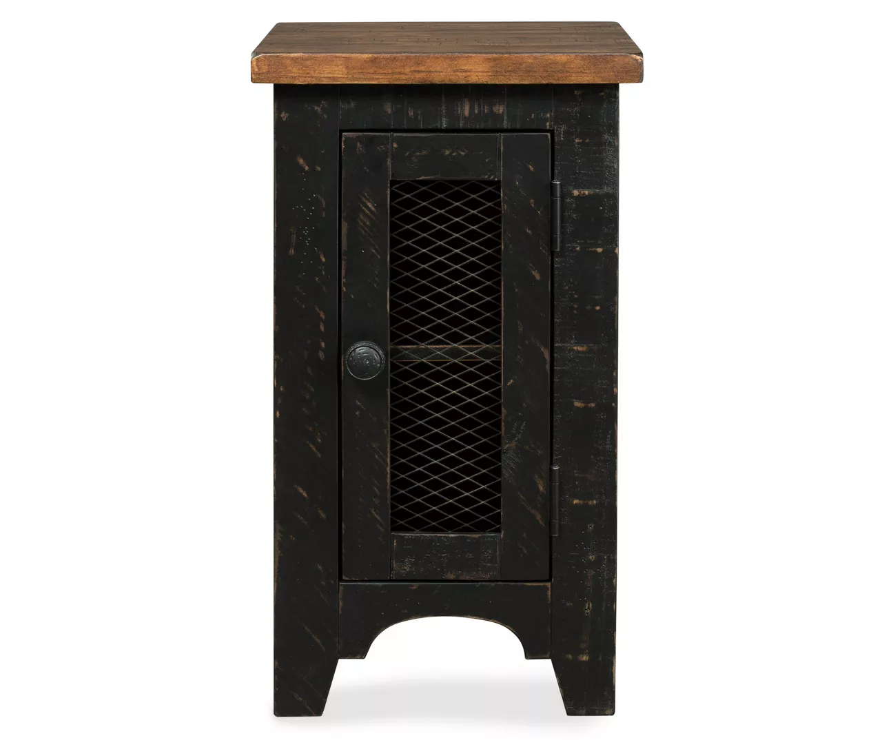 Valebeck Black & Brown Two-Tone Chairside End Table 3 Valebeck Black & Brown Two-Tone Chairside End Table - Image 3