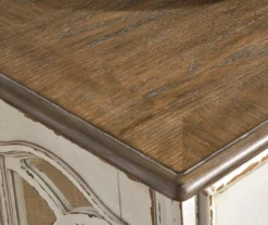 Realyn White & Brown Two-Tone Chairside End Table -Best Furniture Store 810458285 6