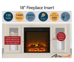 Ameriwood 47" Grandcastle Electric Fireplace Console 22 Ameriwood 47" Grandcastle Electric Fireplace Console -Best Furniture Store 810464997 4