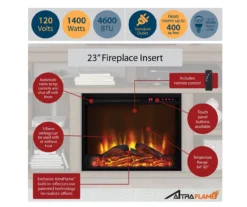 59" Century Lane Rustic Brown Electric Fireplace Console 6 59" Century Lane Rustic Brown Electric Fireplace Console -Best Furniture Store 810465020 4