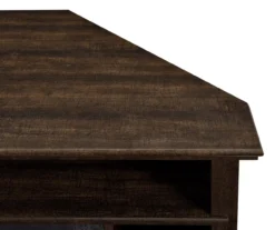 47" Flaxton Espresso Corner Electric Fireplace Console -Best Furniture Store 810465039 5