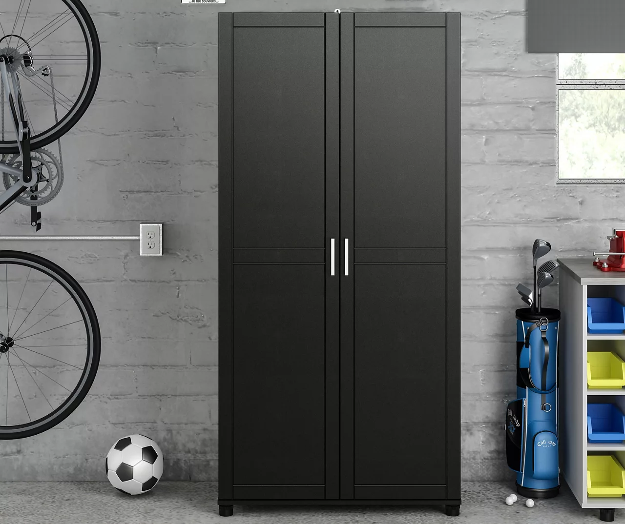 System Build Evolution Selden 36" Utility Storage Cabinet 3 System Build Evolution Selden 36" Utility Storage Cabinet - Image 3