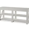Stockton White TV Stand