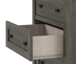 Century Lane Weathered Oak 4-Drawer Dresser -Best Furniture Store 810465108 4