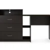 Chevil Espresso Media Dresser & Desk