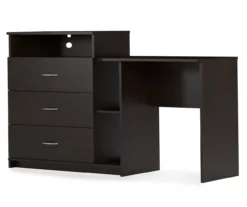 Chevil Espresso Media Dresser & Desk 5 Chevil Espresso Media Dresser & Desk -Best Furniture Store 810465132 4