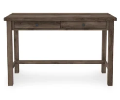 Arlenbry Gray 2-Drawer Desk -Best Furniture Store 810485140 4